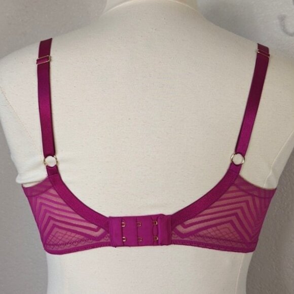 ThirdLove 36 F Graphic Mesh Demi Bra - Picture 3 of 4